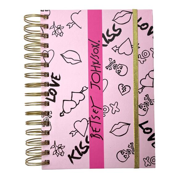 Betsey Johnson Other - Betsey Johnson Betsey Tattoo Hardcover Journaling Spiral Notebook
